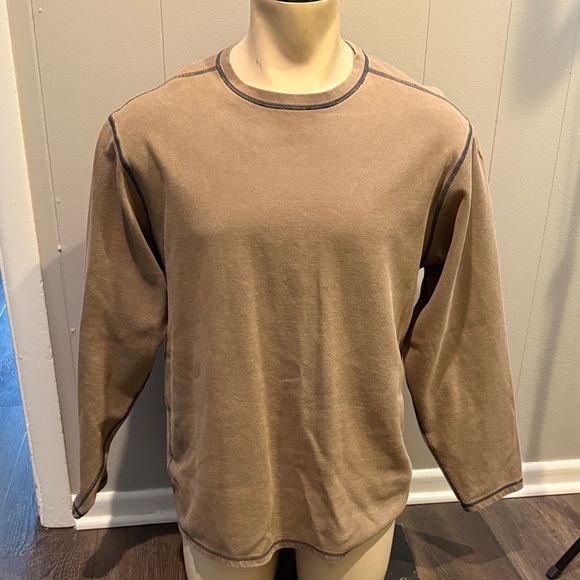 Quest Men’s Large Classic Tan Long Sleeve Men's Shirt - Picture 1 of 5